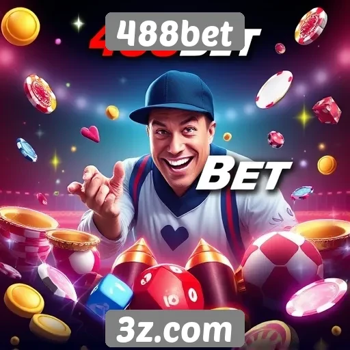 Opções de jogos disponíveis no 488bet